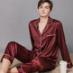 New Spring And Autumn Silk Couple Pajamas For Women - EX-STOCK Canada