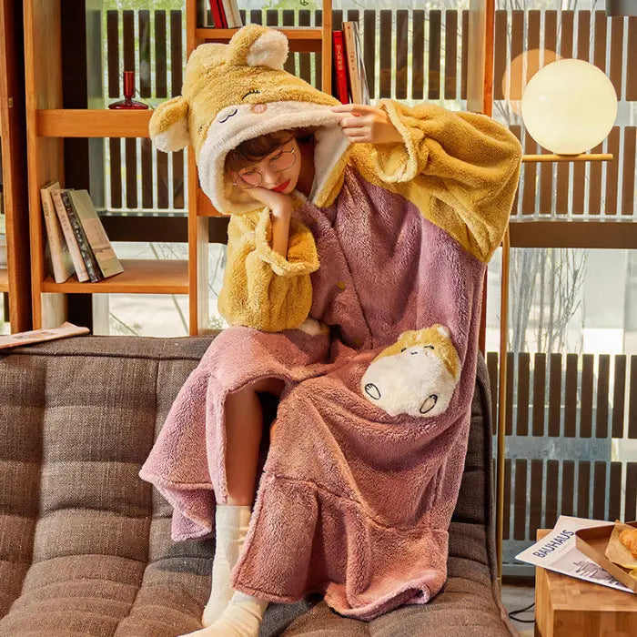 New Winter Coral Fleece Pajamas For Women - EX-STOCK Canada