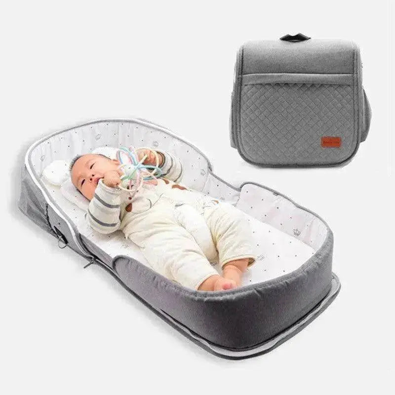 Newborn Baby Crib Foldable And Portable Mobile Backpack - EX-STOCK Canada