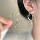 Niche Design Dual-wear Mosquito Coil Ear Clip Female Non-piercing Earrings - EX-STOCK Canada
