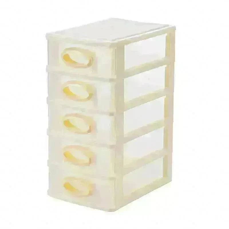 Nordic Style Transparent Multi-layer Drawer Plastic Storage Box Women Girls Bedroom Desktop Cosmetic Boxes Jewelry Organizer New - EX-STOCK CANADA
