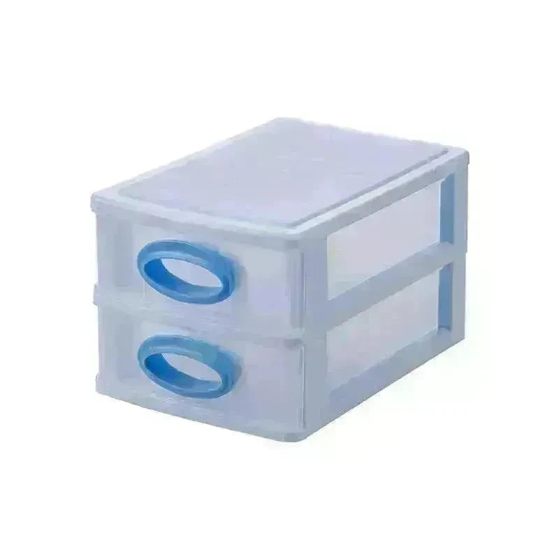 Nordic Style Transparent Multi-layer Drawer Plastic Storage Box Women Girls Bedroom Desktop Cosmetic Boxes Jewelry Organizer New - EX-STOCK CANADA