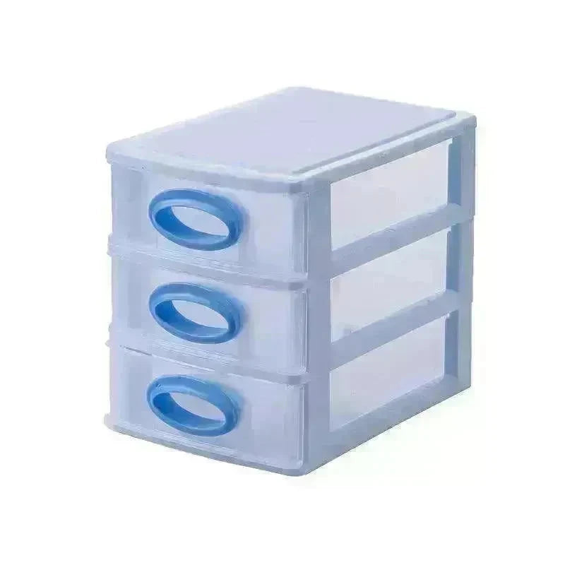 Nordic Style Transparent Multi-layer Drawer Plastic Storage Box Women Girls Bedroom Desktop Cosmetic Boxes Jewelry Organizer New - EX-STOCK CANADA