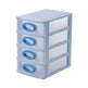 Nordic Style Transparent Multi-layer Drawer Plastic Storage Box Women Girls Bedroom Desktop Cosmetic Boxes Jewelry Organizer New - EX-STOCK CANADA