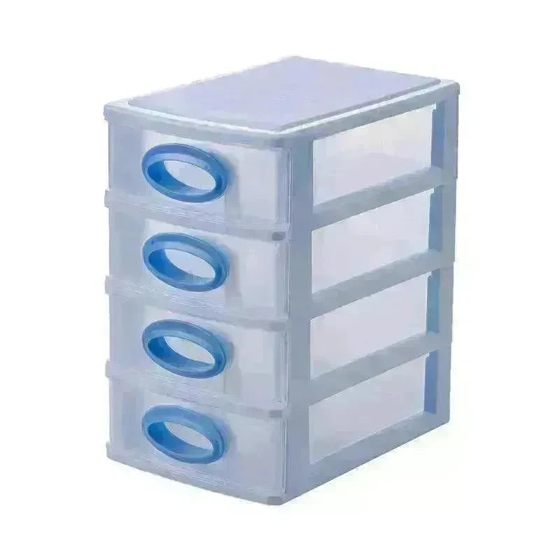 Nordic Style Transparent Multi-layer Drawer Plastic Storage Box Women Girls Bedroom Desktop Cosmetic Boxes Jewelry Organizer New - EX-STOCK CANADA