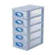 Nordic Style Transparent Multi-layer Drawer Plastic Storage Box Women Girls Bedroom Desktop Cosmetic Boxes Jewelry Organizer New - EX-STOCK CANADA