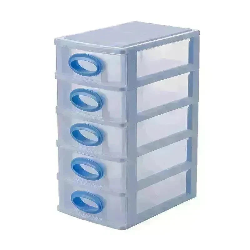 Nordic Style Transparent Multi-layer Drawer Plastic Storage Box Women Girls Bedroom Desktop Cosmetic Boxes Jewelry Organizer New - EX-STOCK CANADA
