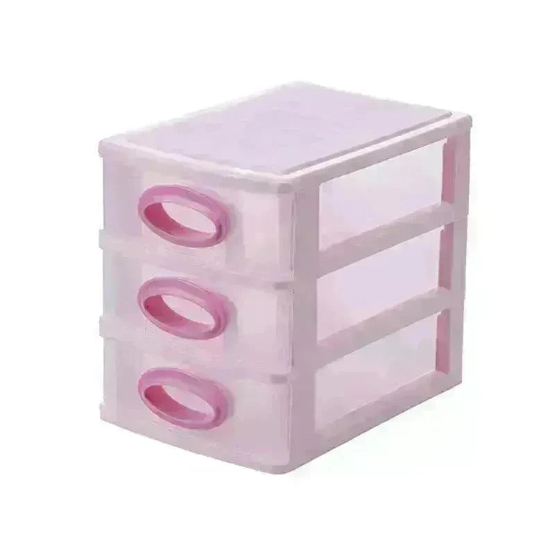 Nordic Style Transparent Multi-layer Drawer Plastic Storage Box Women Girls Bedroom Desktop Cosmetic Boxes Jewelry Organizer New - EX-STOCK CANADA