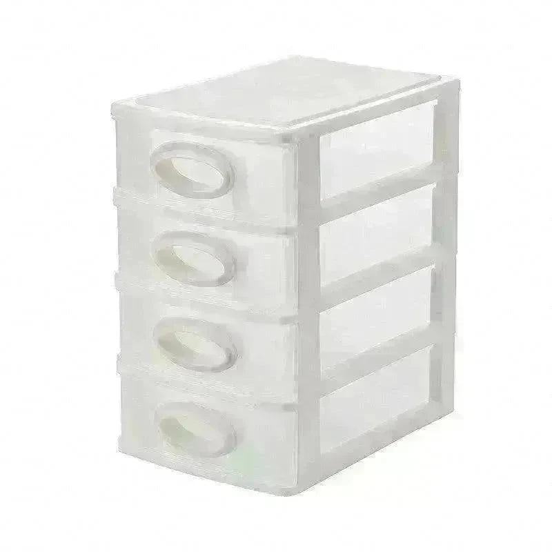 Nordic Style Transparent Multi-layer Drawer Plastic Storage Box Women Girls Bedroom Desktop Cosmetic Boxes Jewelry Organizer New - EX-STOCK CANADA