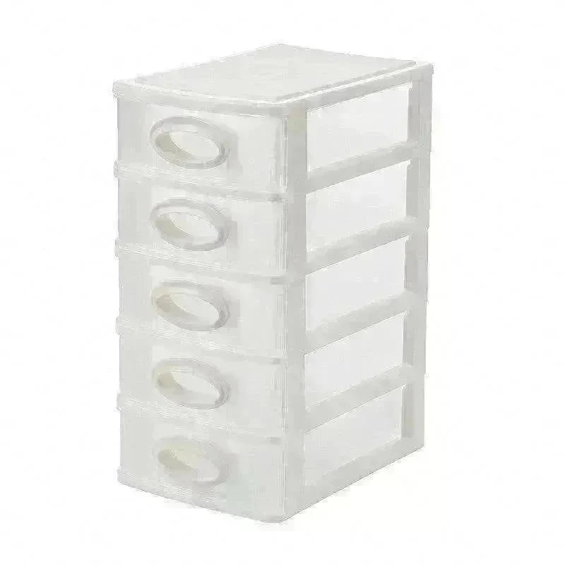 Nordic Style Transparent Multi-layer Drawer Plastic Storage Box Women Girls Bedroom Desktop Cosmetic Boxes Jewelry Organizer New - EX-STOCK CANADA