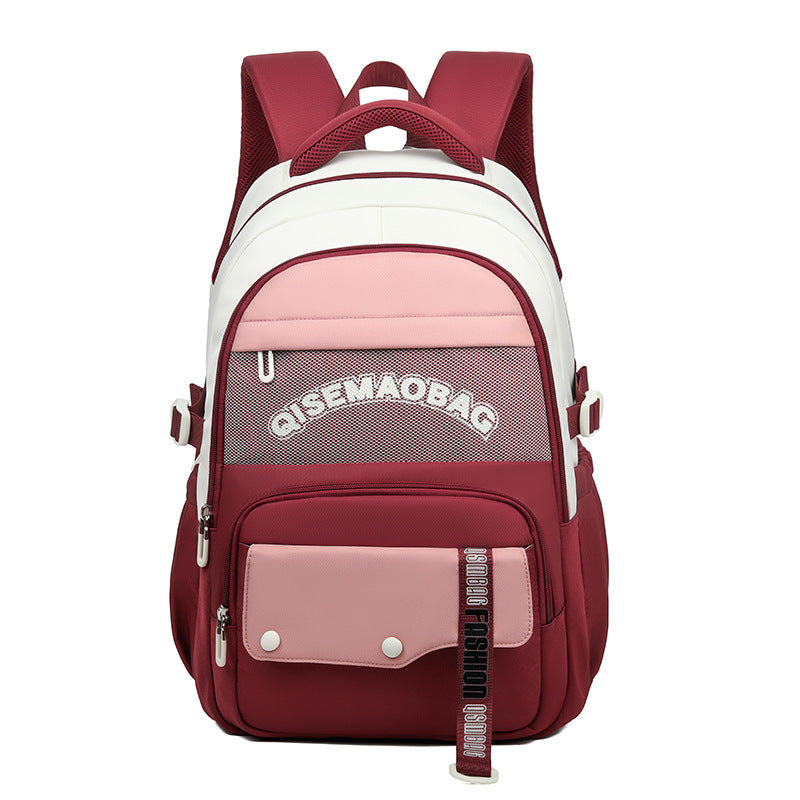 Fashion Color Contrast Leisure Travel Backpack EX-STOCK