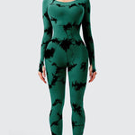 Yoga Jumpsuit & Workout Clothes Slim Thread Long Sleeve Yoga Jumpsuit - EX-STOCK Canada