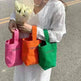 Canvas Lunch Solid Color Canvas Bag - EX-STOCK CANADA