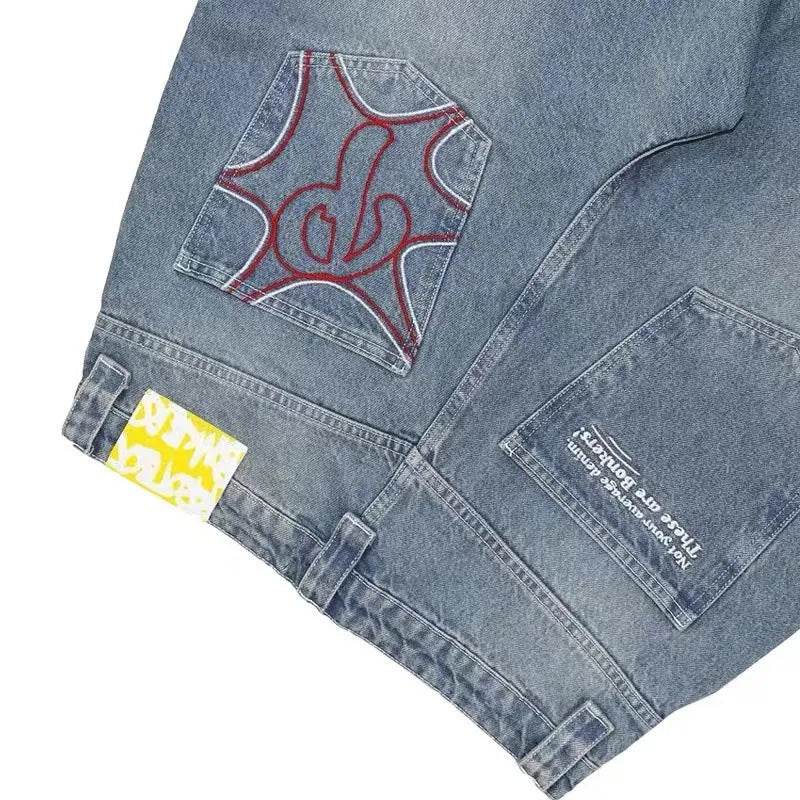 New Hip-hop Fashion Baggy Jeans Pant For Men And Women - EX-STOCK Canada