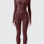 Yoga Jumpsuit & Workout Clothes Slim Thread Long Sleeve Yoga Jumpsuit - EX-STOCK Canada