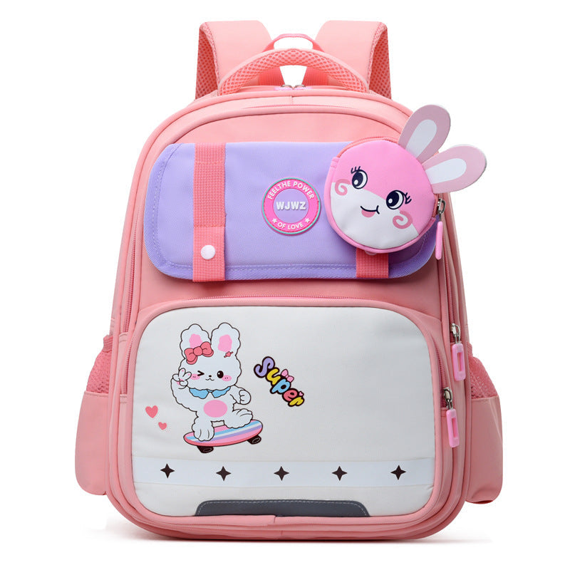 Elementary School Student Schoolbag Large Capacity Spine Protection Lightweight Dinosaur EX-STOCK