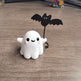 Mini Ghost Walking Dog Statue Halloween Decoration - EX-STOCK Canada