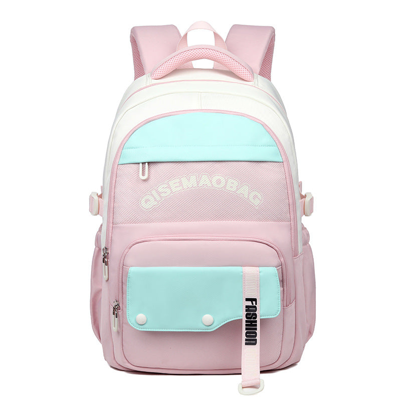 Fashion Color Contrast Leisure Travel Backpack EX-STOCK