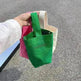 Canvas Lunch Solid Color Canvas Bag - EX-STOCK CANADA