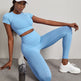 Quick-drying Workout Clothes High Waist Hip Lift Yoga Pants Suit - EX-STOCK CANADA