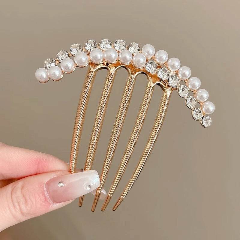 Butterfly Rhinestone Barrette Clip - EX-STOCK Canada