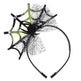 Lace Spider Web Hair-hoop Headband Halloween Ghost Festival - EX-STOCK Canada