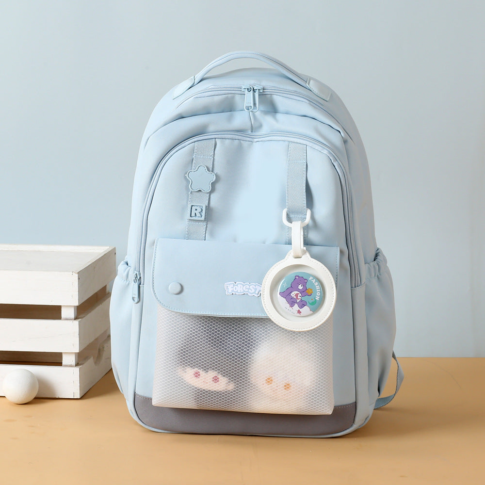 Fashion Campus High School And College Student Lightweight Casual Backpack EX-STOCK