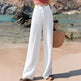 Fashion Summer Casual High waist plain trouser Pants For Women - EX-STOCK Canada