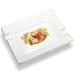 Luxury Ceramics Double slots Cigar Ashtray - EX-STOCK Canada
