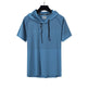 Quick-drying Hooded T-shirt Exercise Workout Clothes High Elasticity - EX-STOCK CANADA