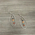 Turquoise Beaded Bohemian Vintage Earrings - EX-STOCK Canada