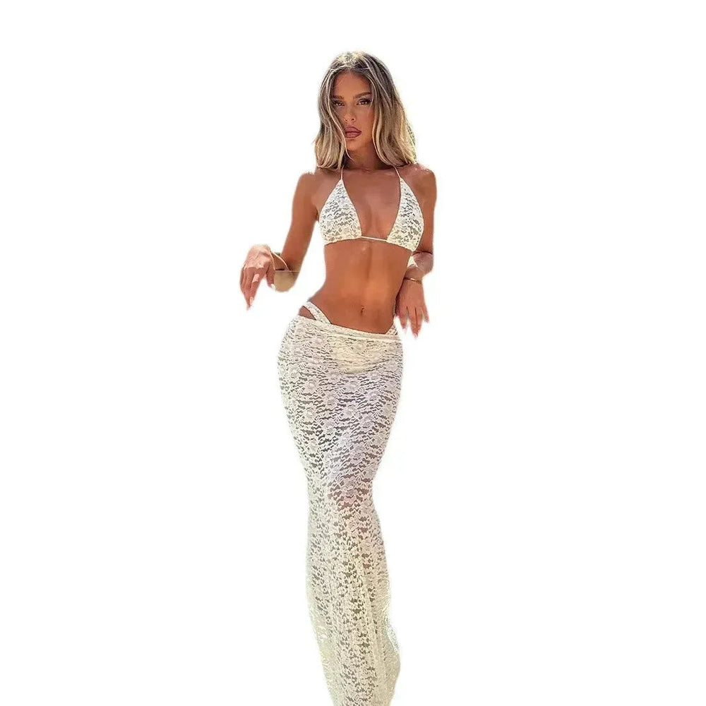 Hollow Classic Bikini Dress Suit Women - EX-STOCK CANADA