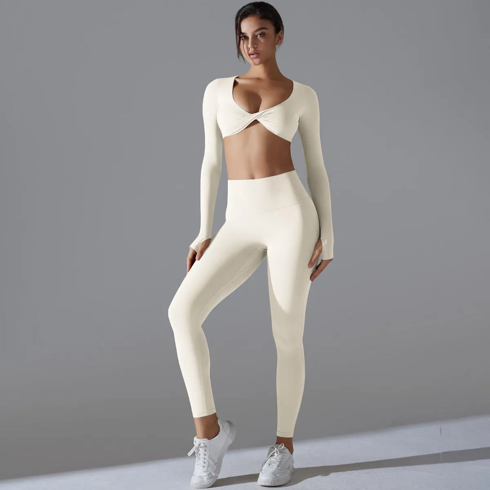 Women's Gym Clothes 2pcs set Yoga Fitness wear - EX-STOCK CANADA