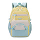 New Student Schoolbag Colorful Contrast Color Schoolbag EX-STOCK