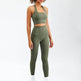 2pcs set Nude Feel Workout Outfit set Gym Clothes for women - EX-STOCK Canada