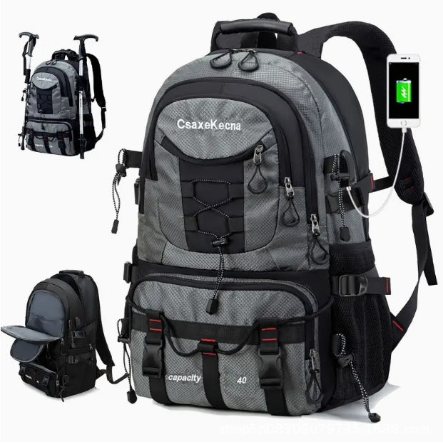 Large Capacity Men's Mountaineering Backpack Travel Backpack EX-STOCK