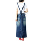 Casual All-match Mop Denim Suspender Dress - EX-STOCK Canada