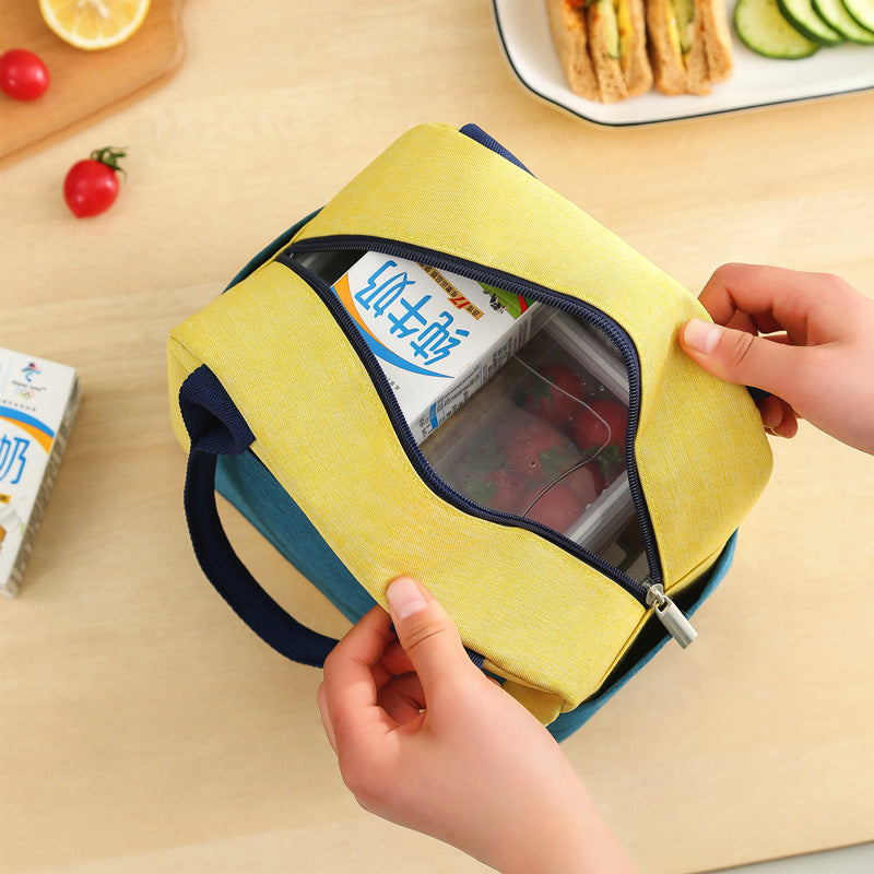 Aluminum Foil Thickening Waterproof Color Matching Lunch Insulation Bag EX-STOCK