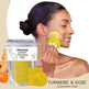 Turmeric and Kojic Exfoliating Cleansing Pads Compressed Facial Sponges Skin Exfoliator For Face Clogged Pores Excess Oil Cleansing - EX-STOCK CANADA