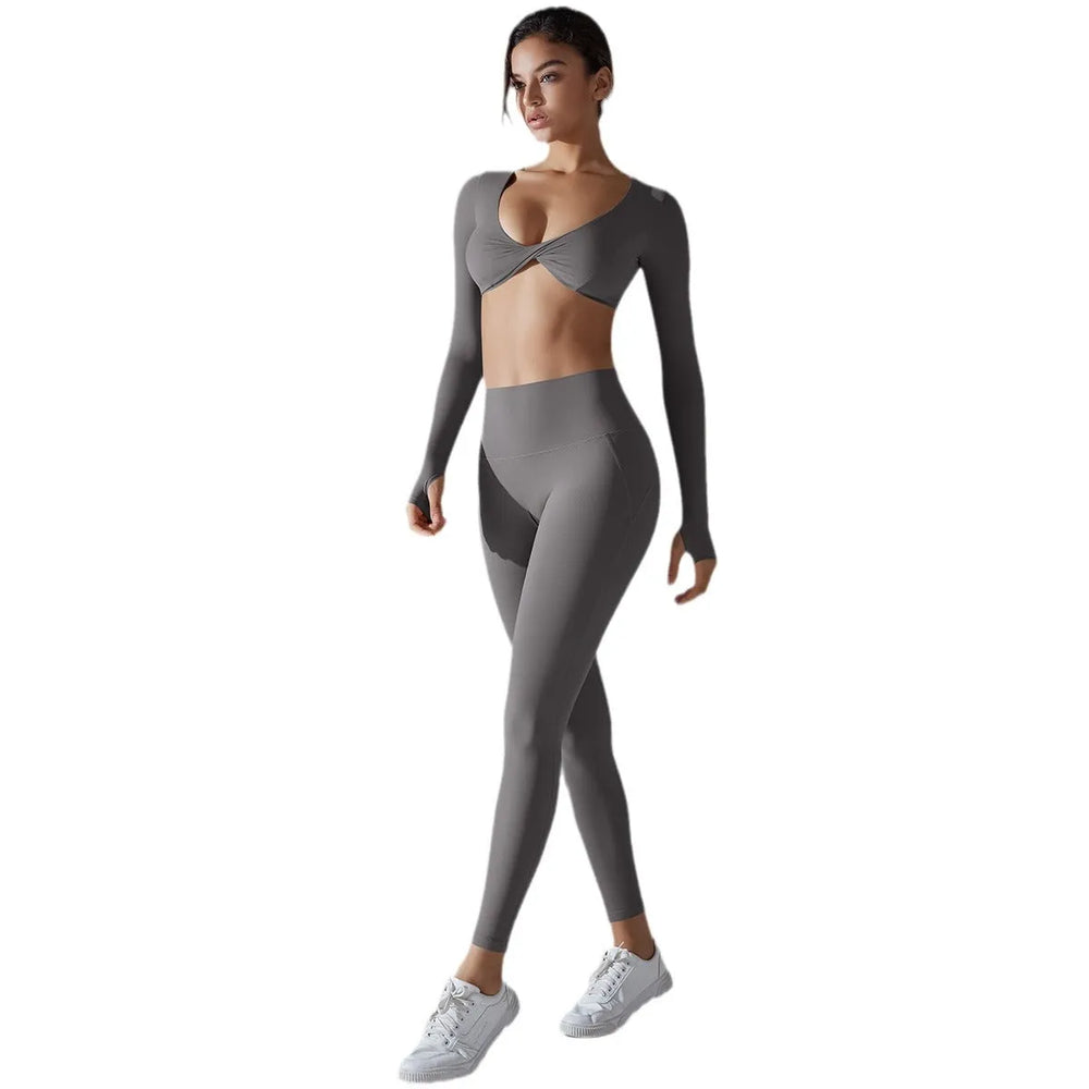 Women's Gym Clothes 2pcs set Yoga Fitness wear - EX-STOCK CANADA