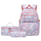 Printed Schoolbag Three-piece Fashion Backpack - EX-STOCK Canada