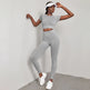 Quick-drying Workout Clothes High Waist Hip Lift Yoga Pants Suit - EX-STOCK CANADA