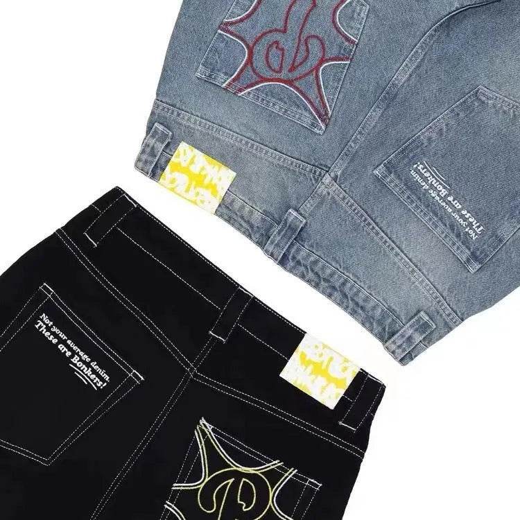 New Hip-hop Fashion Baggy Jeans Pant For Men And Women - EX-STOCK Canada