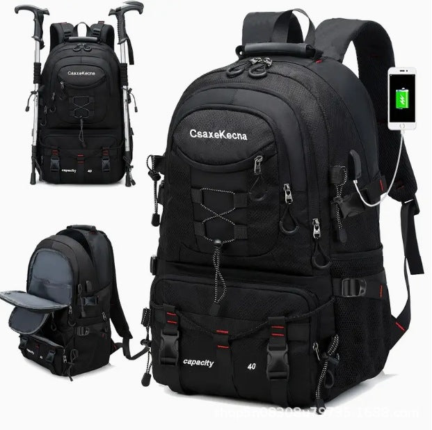 Large Capacity Men's Mountaineering Backpack Travel Backpack EX-STOCK