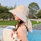 Fashionable Summer Protection UV Protection Dome Cotton Wide Brim Sun Hat - EX-STOCK Canada