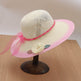 New Summer Outdoor Sunshade UV Protection Wide Brim Crotchet Sun Hat with neck flap for women - EX-STOCK Canada