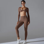Women's Gym Clothes 2pcs set Yoga Fitness wear - EX-STOCK CANADA