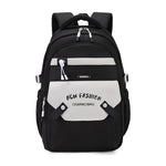 New Student Schoolbag Colorful Contrast Color Schoolbag EX-STOCK