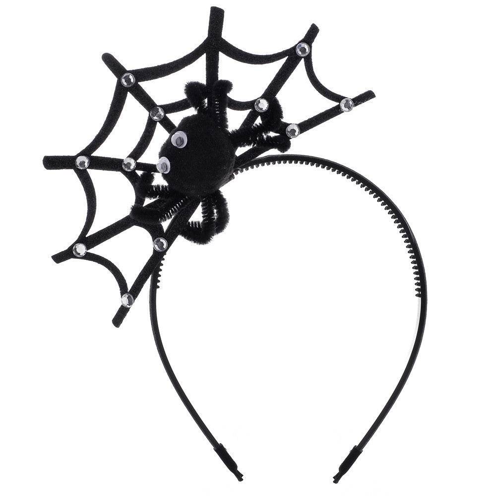 Lace Spider Web Hair-hoop Headband Halloween Ghost Festival - EX-STOCK Canada