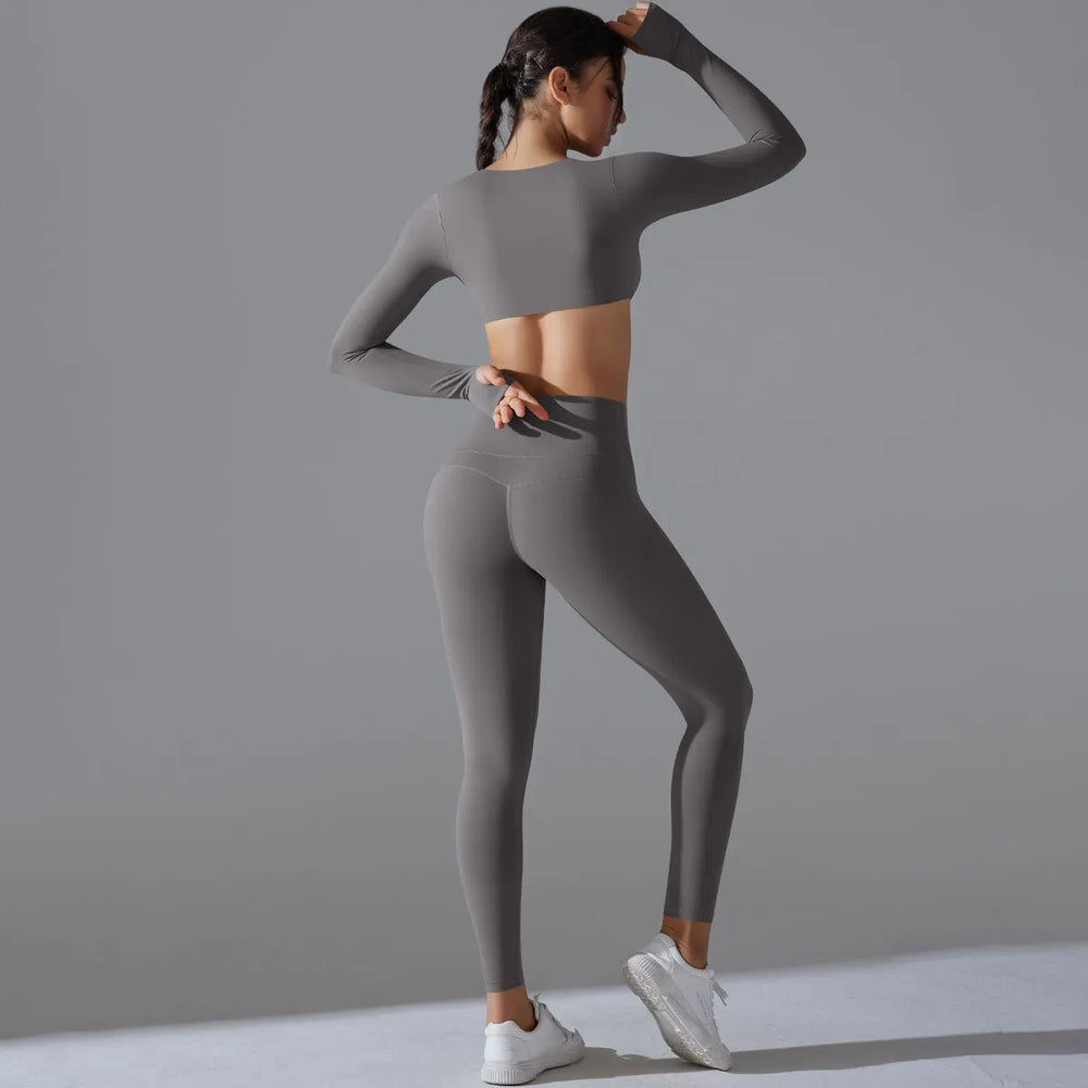 Women's Gym Clothes 2pcs set Yoga Fitness wear - EX-STOCK CANADA